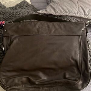 Coach Brown Leather Shoulder Bag